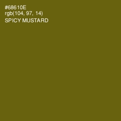 #68610E - Spicy Mustard Color Image
